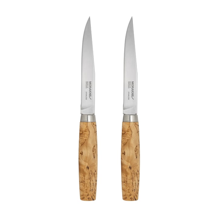 Mora-veitsi Masur Steak Knife, 2-pakkaus, Luonnonvärinen Morakniv