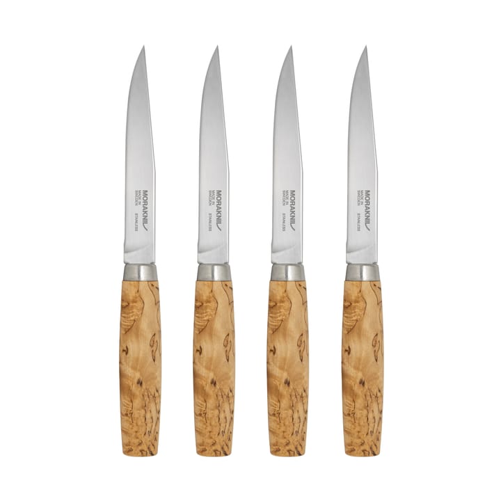 Mora-veitsi Masur Steak Knife, 4-pakkaus, Luonnonvärinen Morakniv