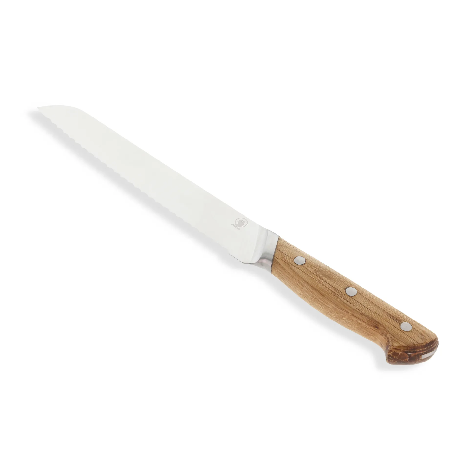 Foresta leipäveitsi 32,5 cm, Ruostumaton teräs-tammi Morsø