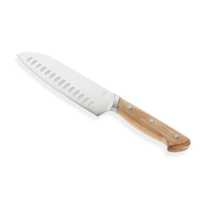 Foresta santoku-veitsi 30 cm, Ruostumaton teräs-tammi Morsø