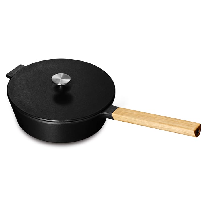Morsø sauter-pannu kannella, 25 cm, Musta Morsø