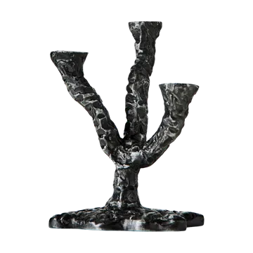 Ava kynttilänjalka 22 cm - Antiikki harmaa - MUUBS