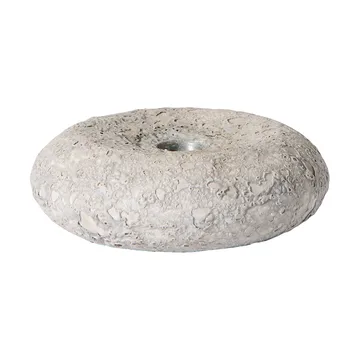 Luna kynttilänjalka - Harmaa, Ø13×4,8 cm - MUUBS