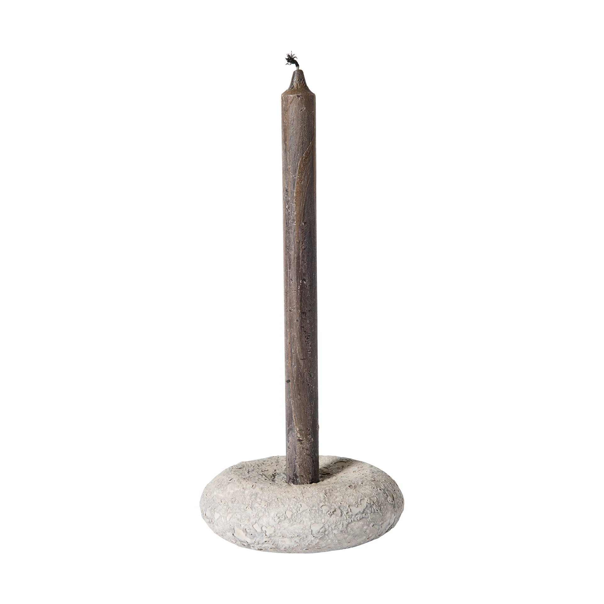 Luna kynttilänjalka, Harmaa, Ø13×4,8 cm MUUBS