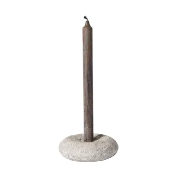 Luna kynttilänjalka - Harmaa, Ø13×4,8 cm - MUUBS