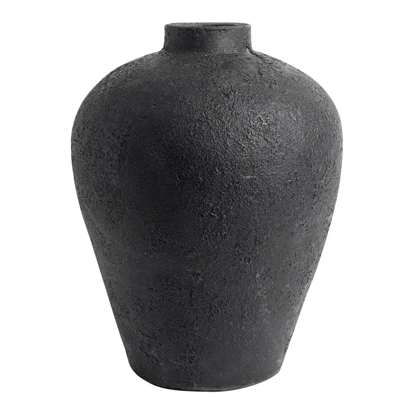 Luna ruukku 40 cm, Musta-terracotta MUUBS