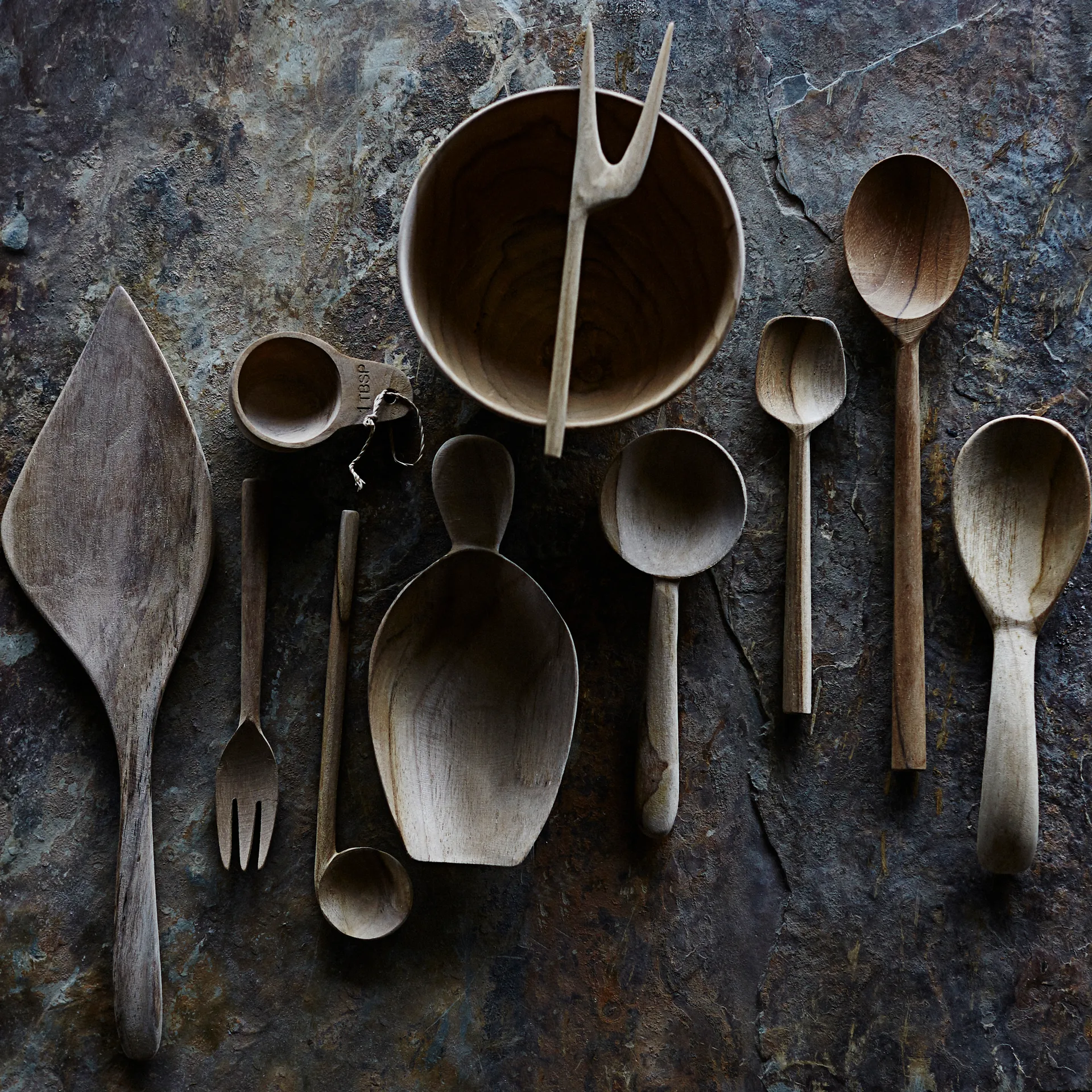 Muubs oliivilusikka, Luonnonvärinen MUUBS