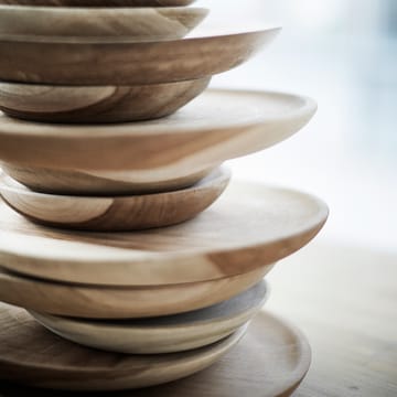 Muubs tiikki lautanen 18 cm - Luonnonvärinen - MUUBS