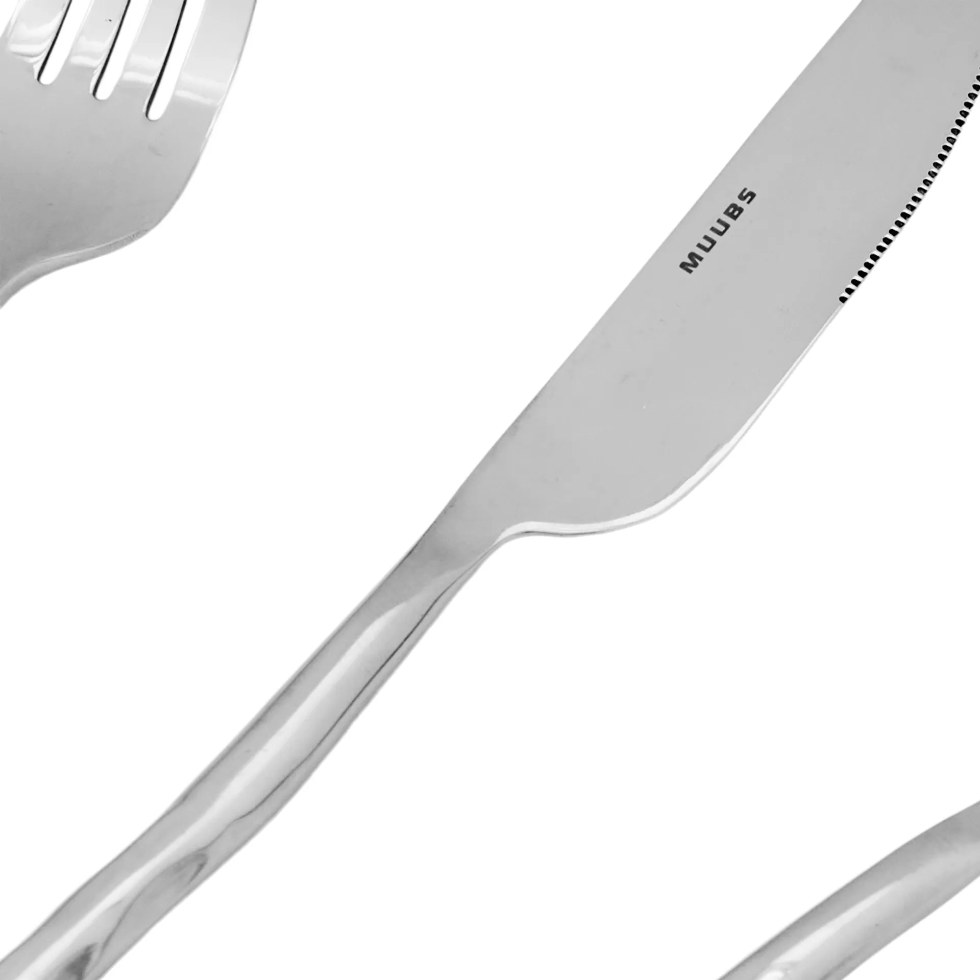 Uta aterinsetti 16 osaa, Kiillotettu teräs MUUBS