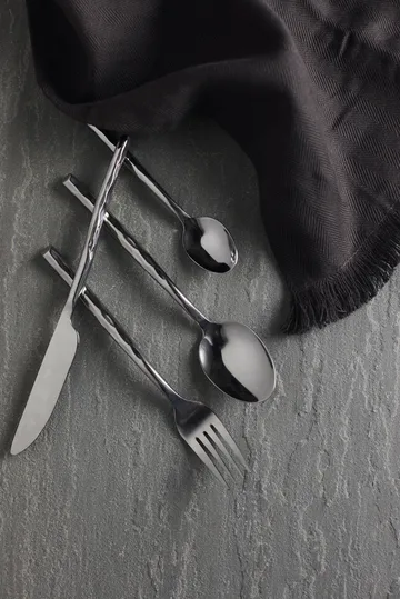 Uta aterinsetti 16 osaa - Kiillotettu teräs - MUUBS