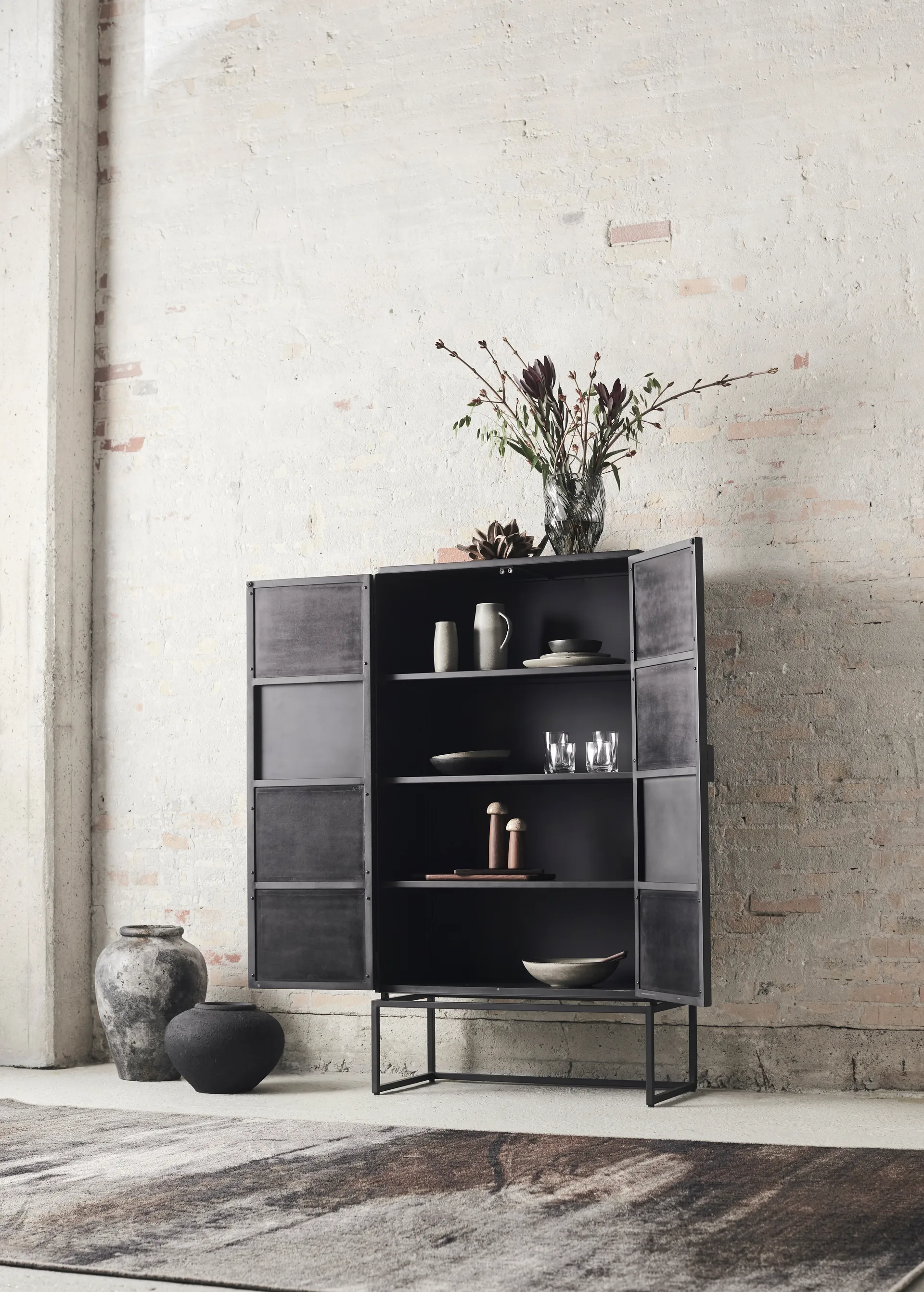 Yami suola- ja pippurimylly M, Hiiltynyt tuhkapuu-marmori MUUBS