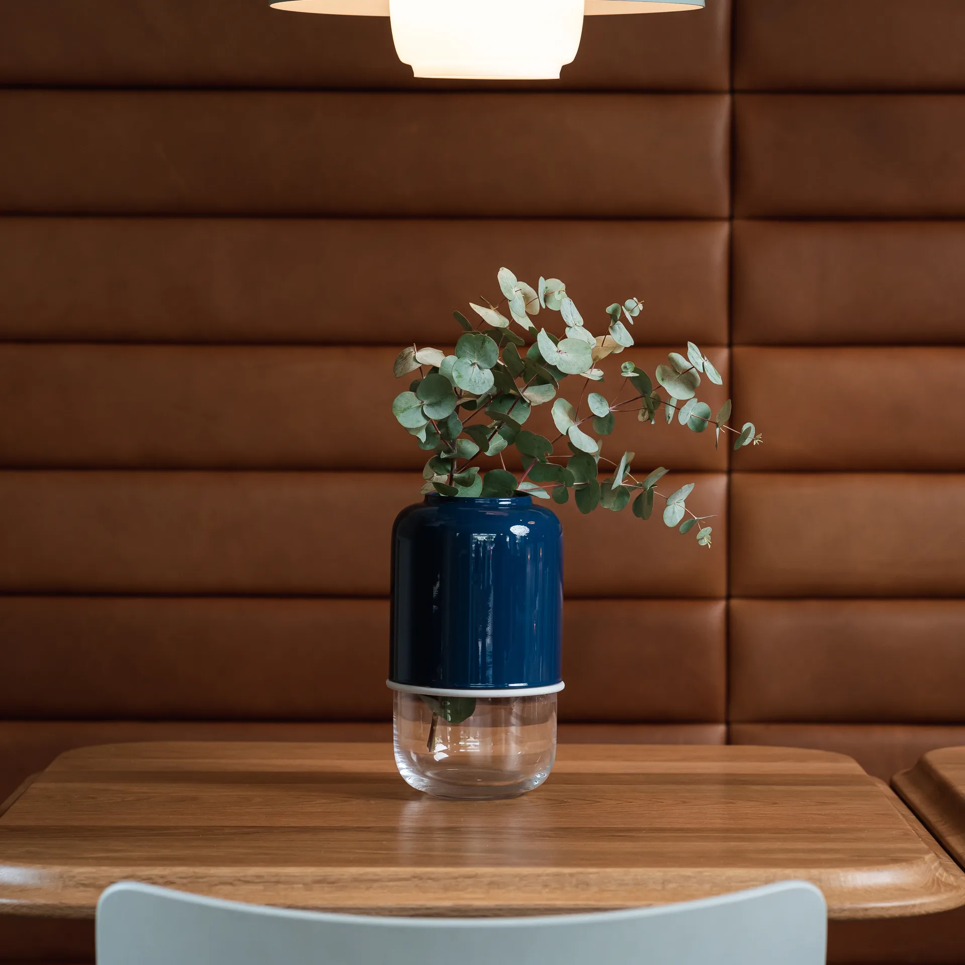 Capsule säädettävä maljakko 18-28 cm, Mariininsininen-kirkas Muurla