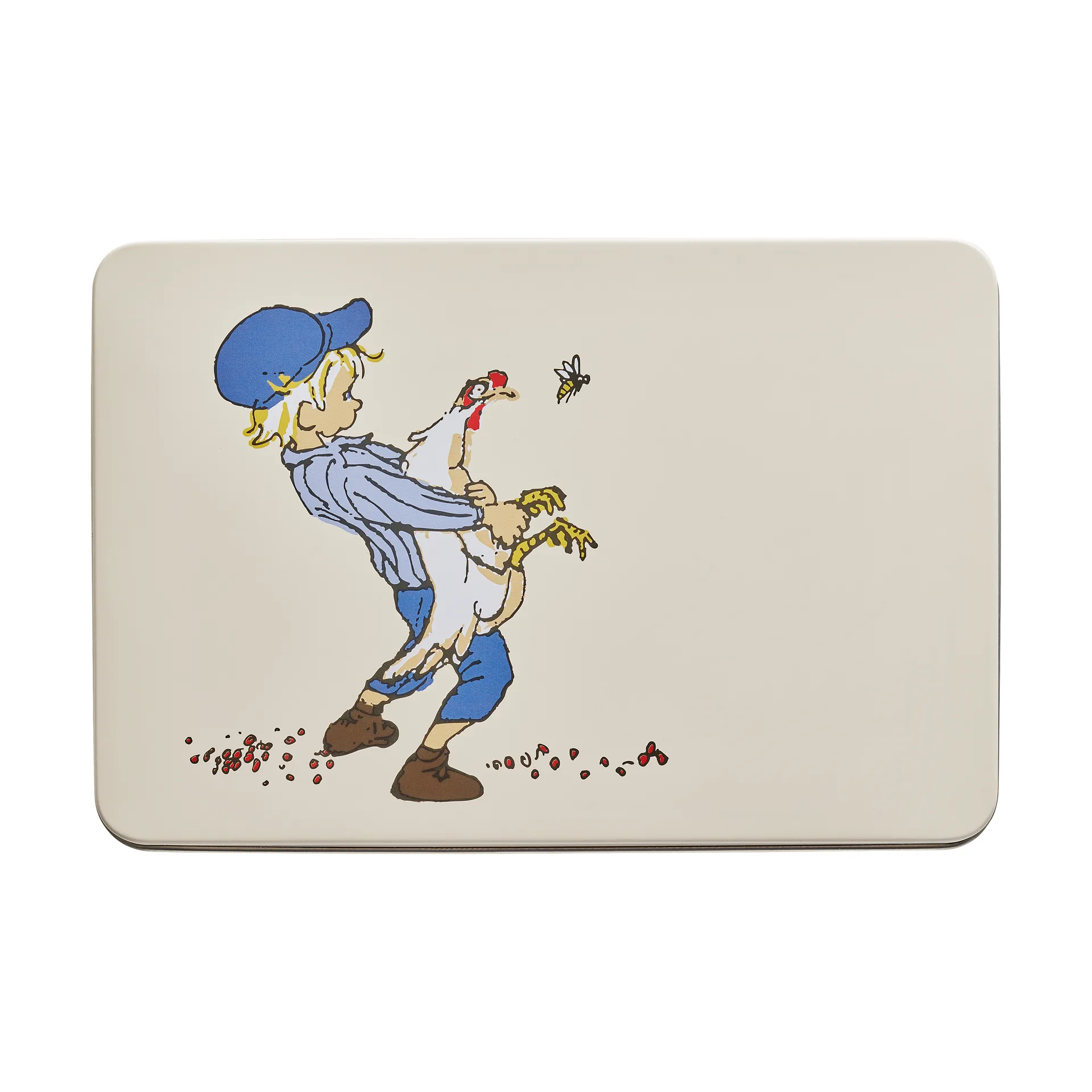 Eemeli peltipurkki 18x12x6 cm, Cluck Cluck Muurla