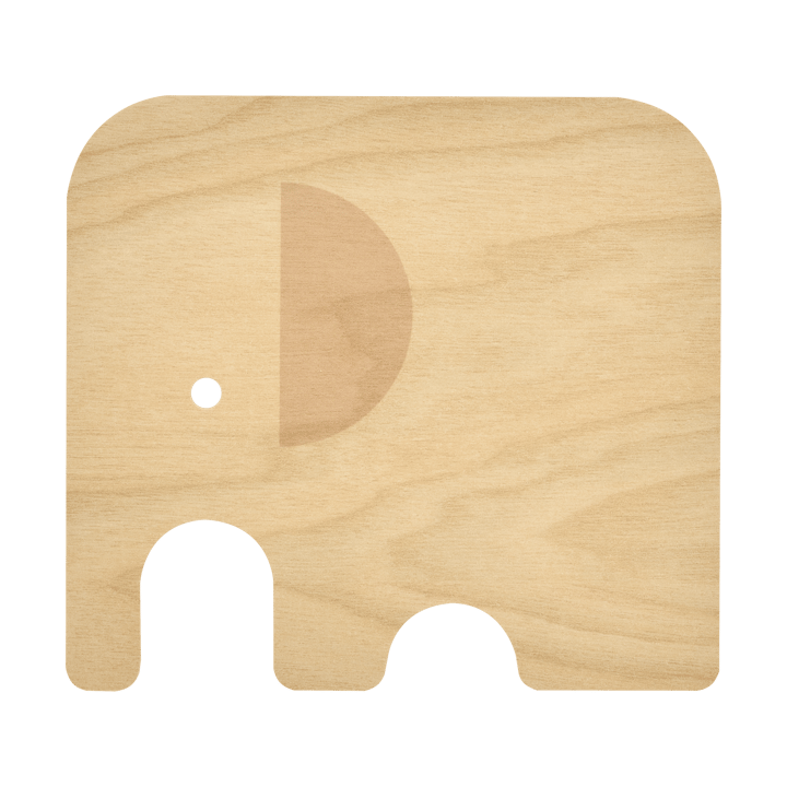 Elephant lasinalunen 11x10 cm, Vaaleanpunainen Muurla