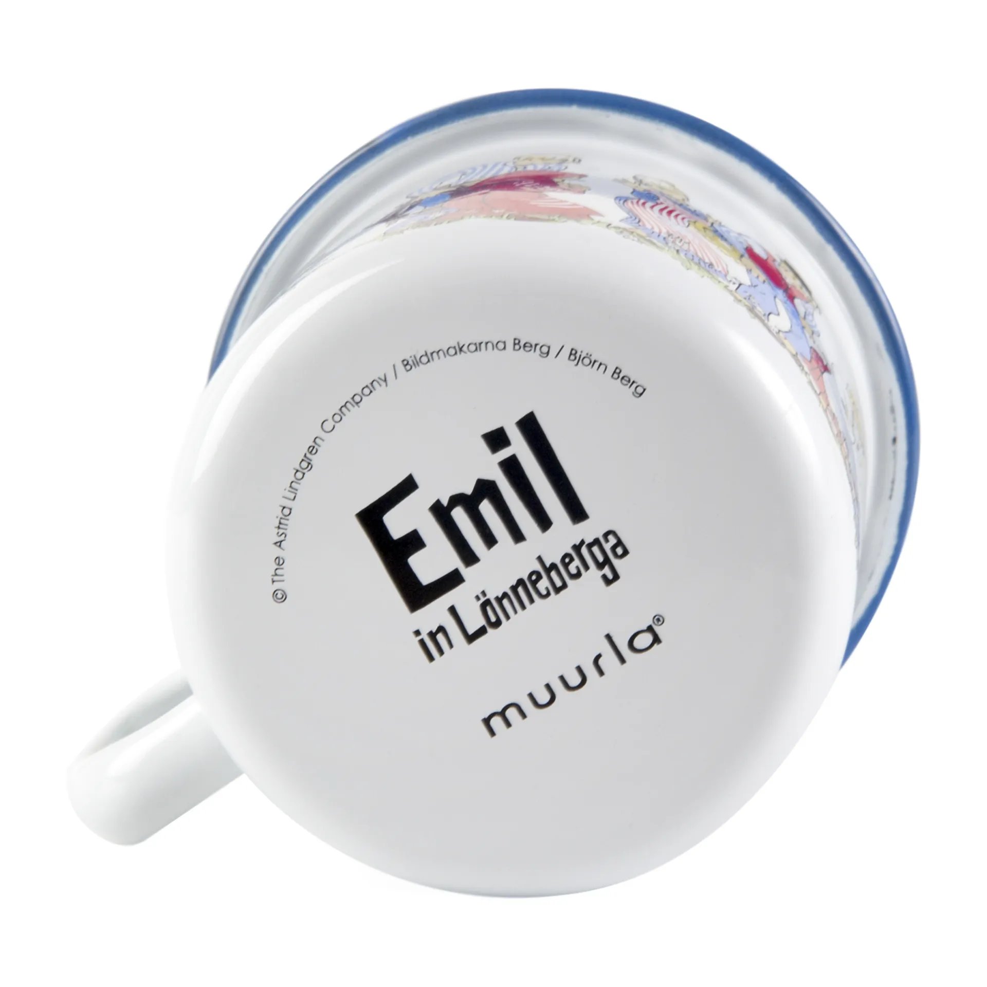 Emil the family -emalimuki 2,5 dl, White Muurla