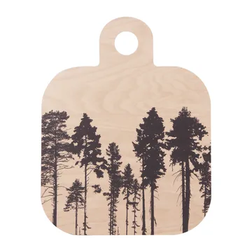 Forest leikkuulauta 25x32 cm - luonnonvärinen-musta - Muurla