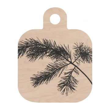 Forest leikkuulauta 25x32 cm - luonnonvärinen-musta - Muurla