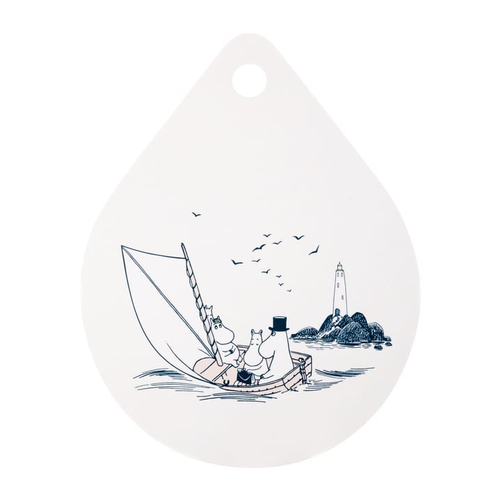 Moomin Chop & Serve -leikkuulauta 21 x 27 cm - Sailors - Muurla