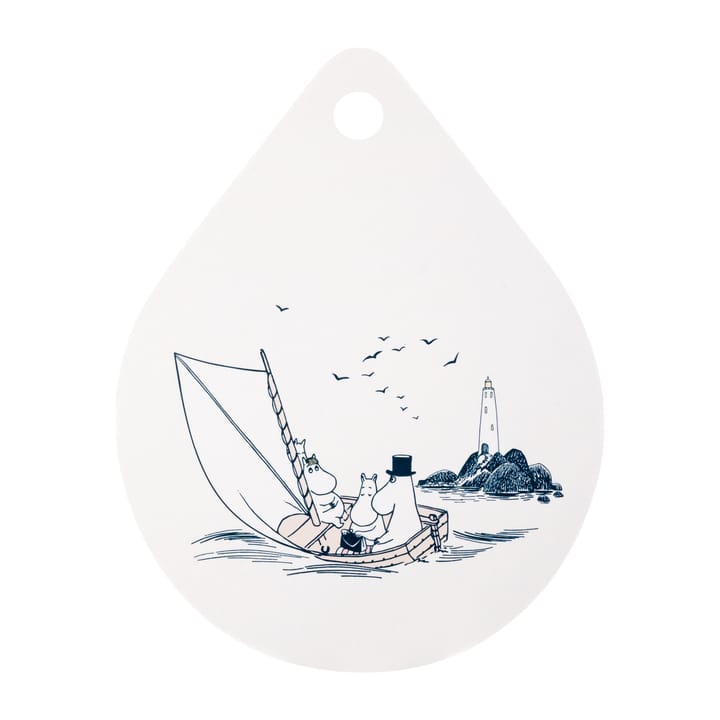 Moomin Chop & Serve -leikkuulauta 21 x 27 cm - Sailors - Muurla