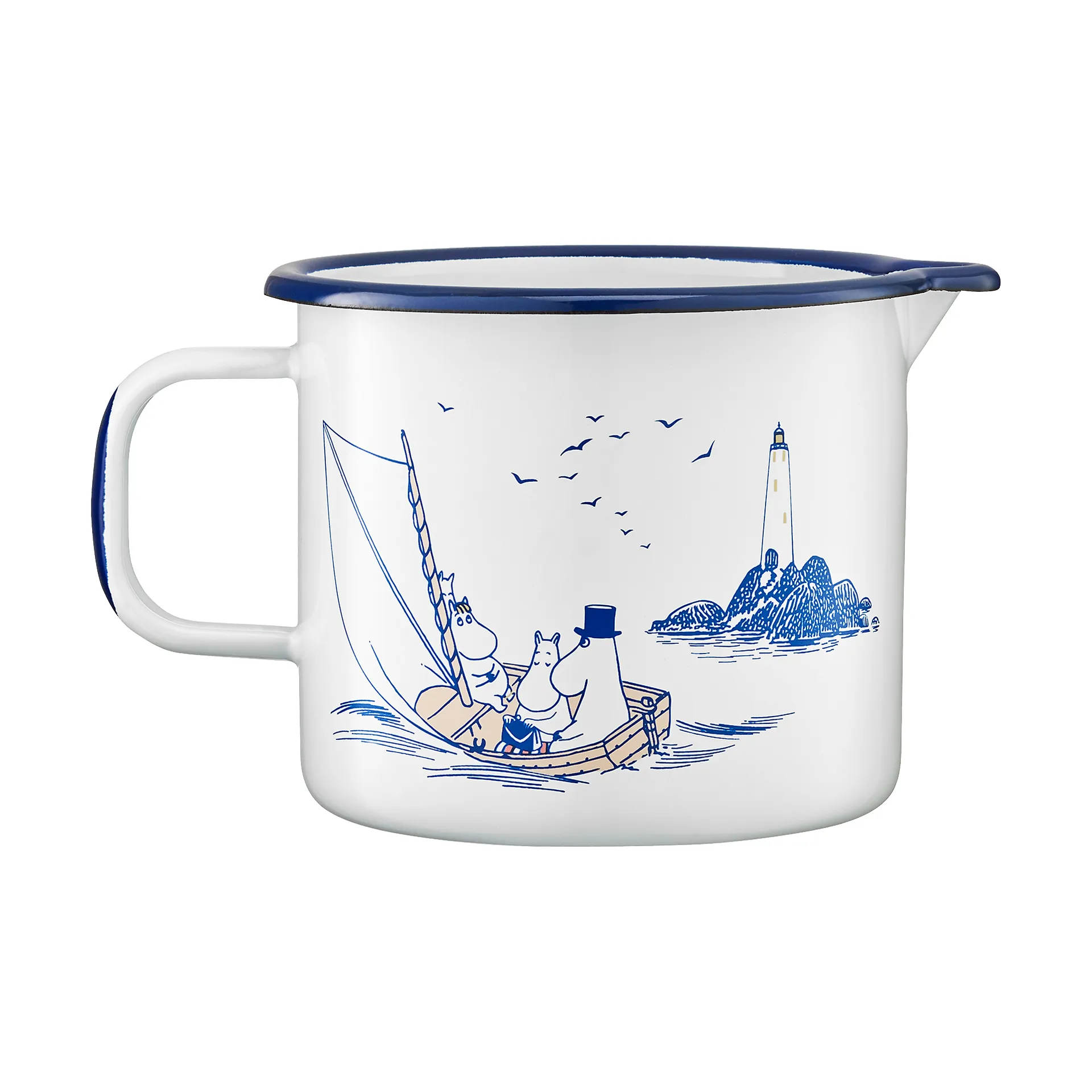 Moomin emalikannu 1,3L, Sailors Muurla