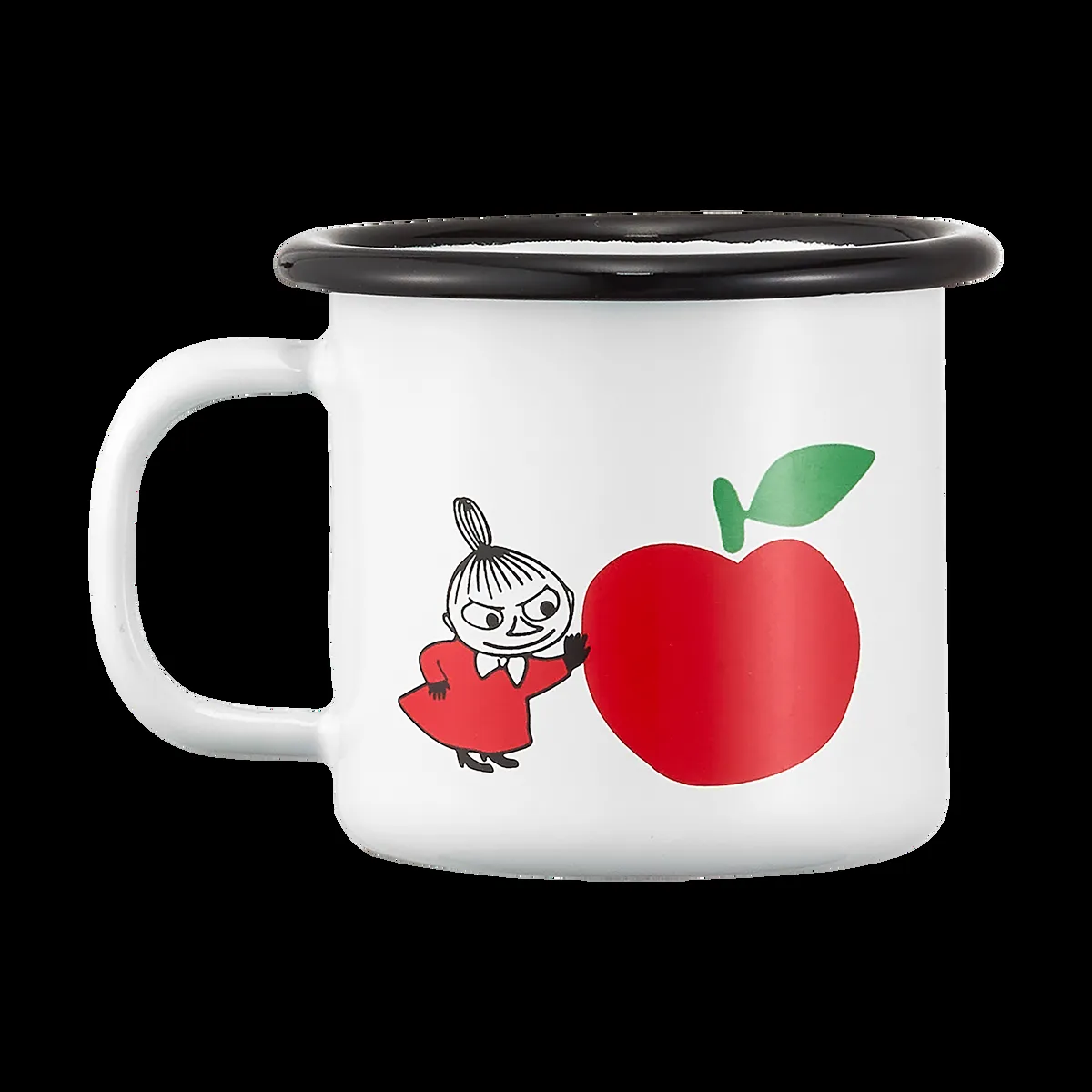 Muurla Moomin emalimuki 1,5 dl Iloiset omenat