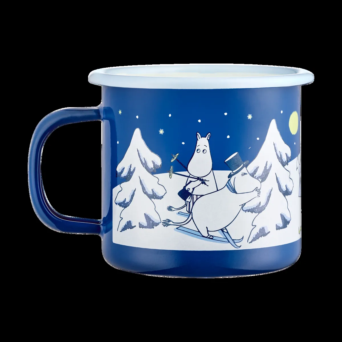Muurla Moomin emalimuki 37 cl Tähtitaivas