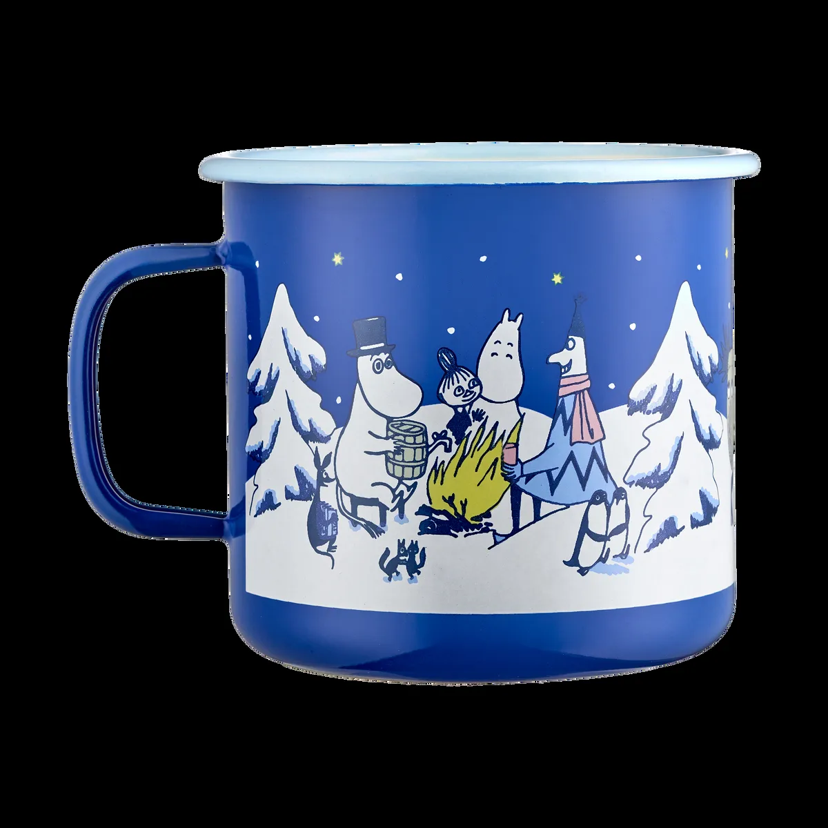 Muurla Moomin emalimuki 80 cl Tähtitaivas