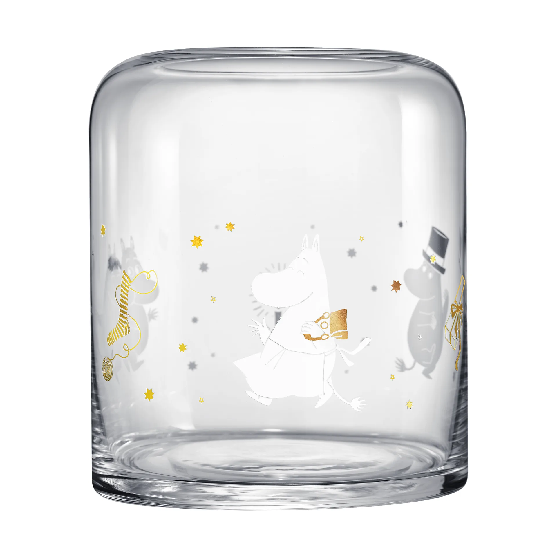 Moomin kynttilälyhty 18 cm, Sparkling stars Muurla