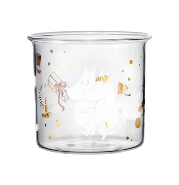 Moomin lasimuki 35 cl - Sparkling stars - Muurla