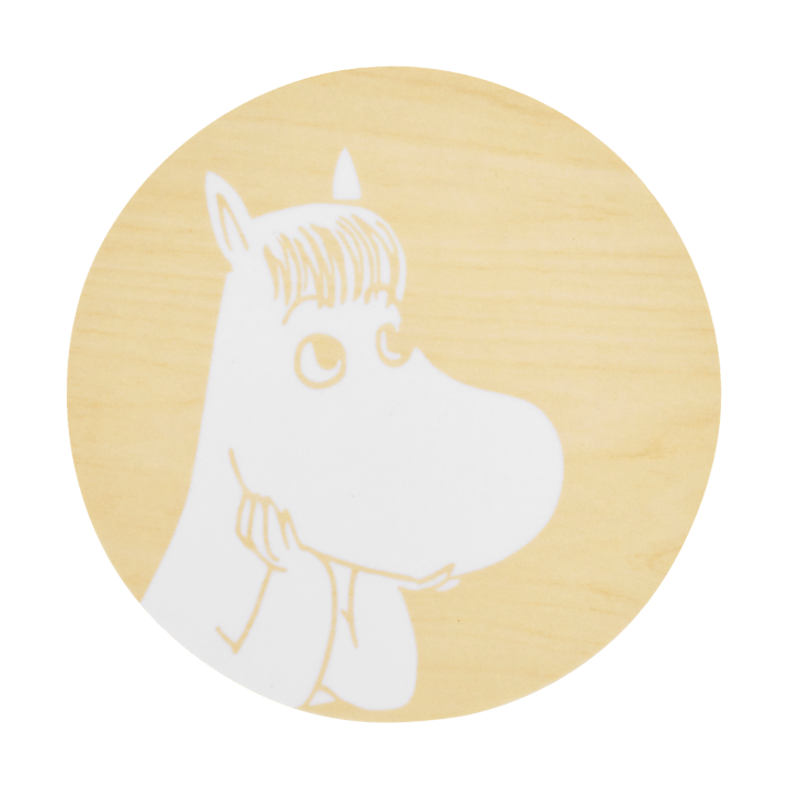 Moomin lasinalunen Ø10 cm, Snorkmaiden Muurla