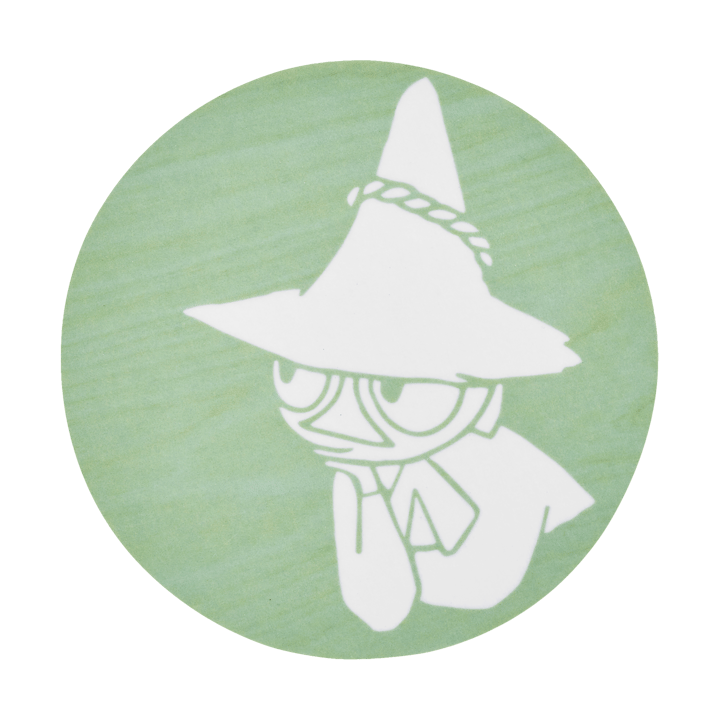 Moomin lasinalunen Ø10 cm - Snufkin - Muurla