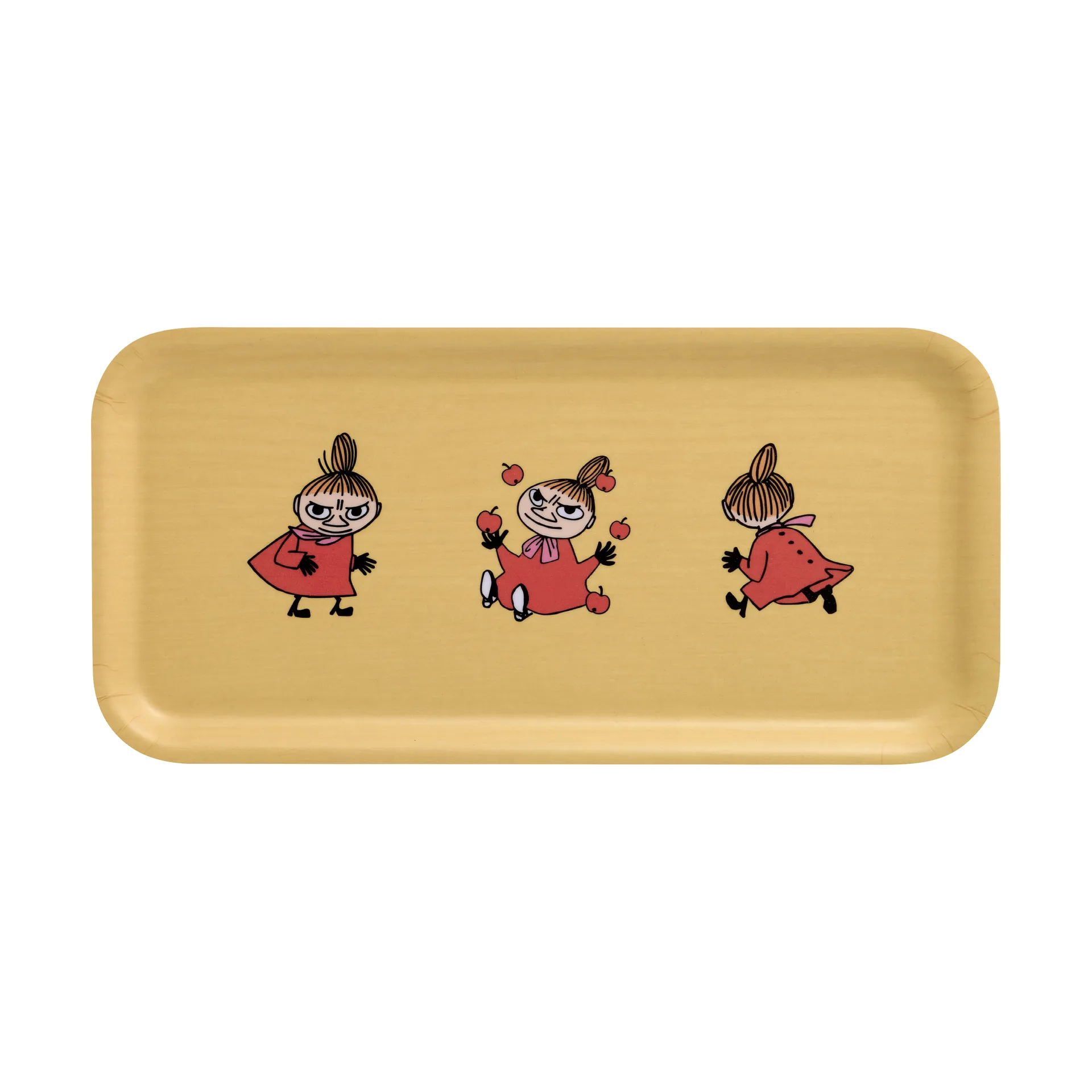 Moomin tarjotin 13x27 cm, Retro Little My Muurla