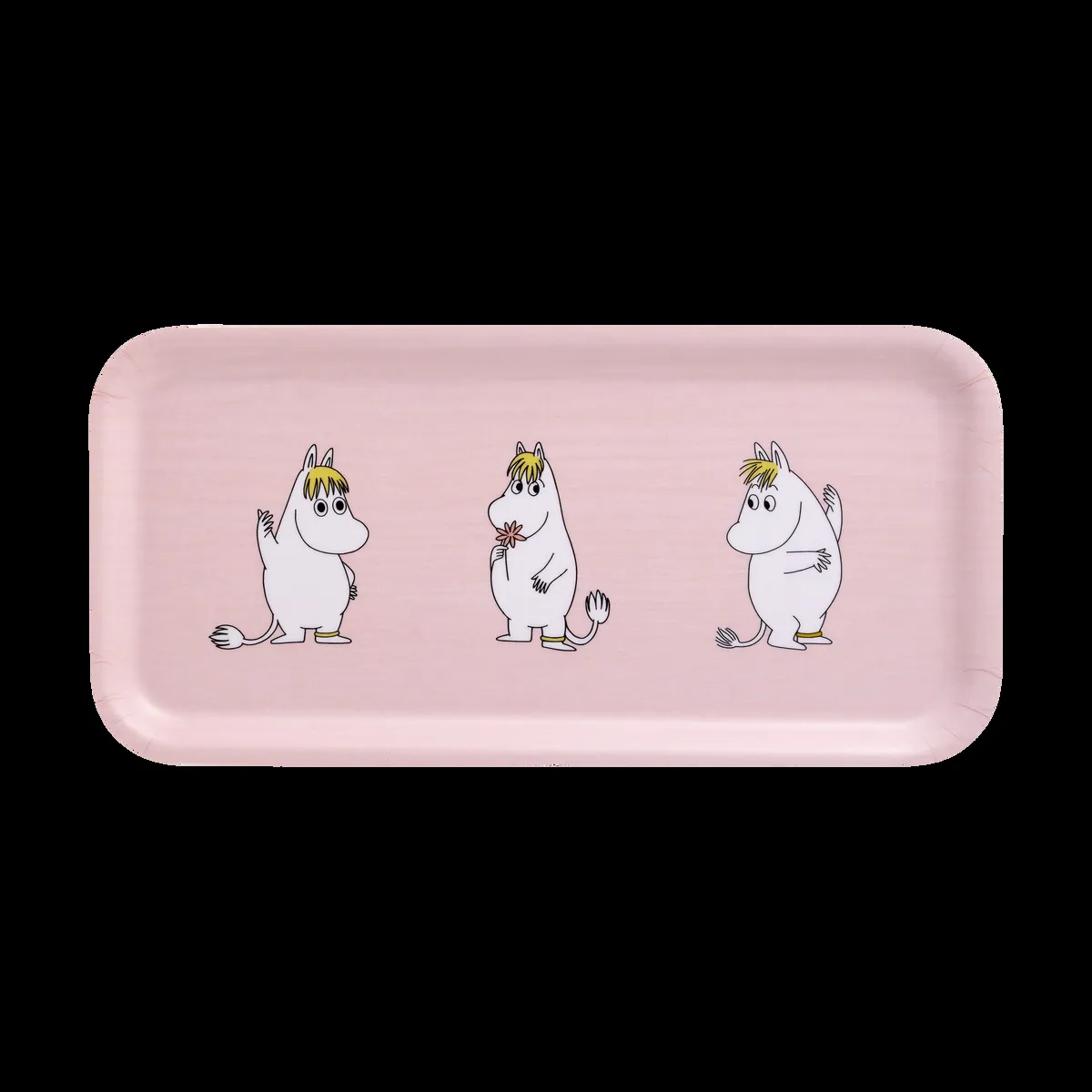 Muurla Moomin tarjotin 13x27 cm Retro Snorkmaiden