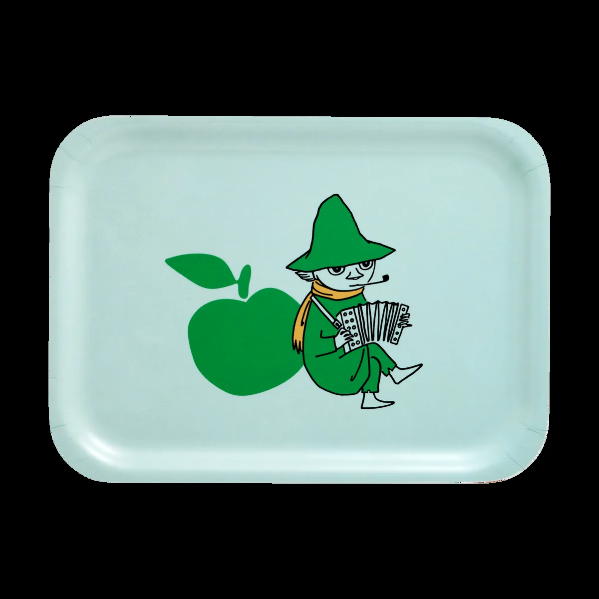 Muurla Moomin tarjotin 20x27 cm Ilosia omenoita