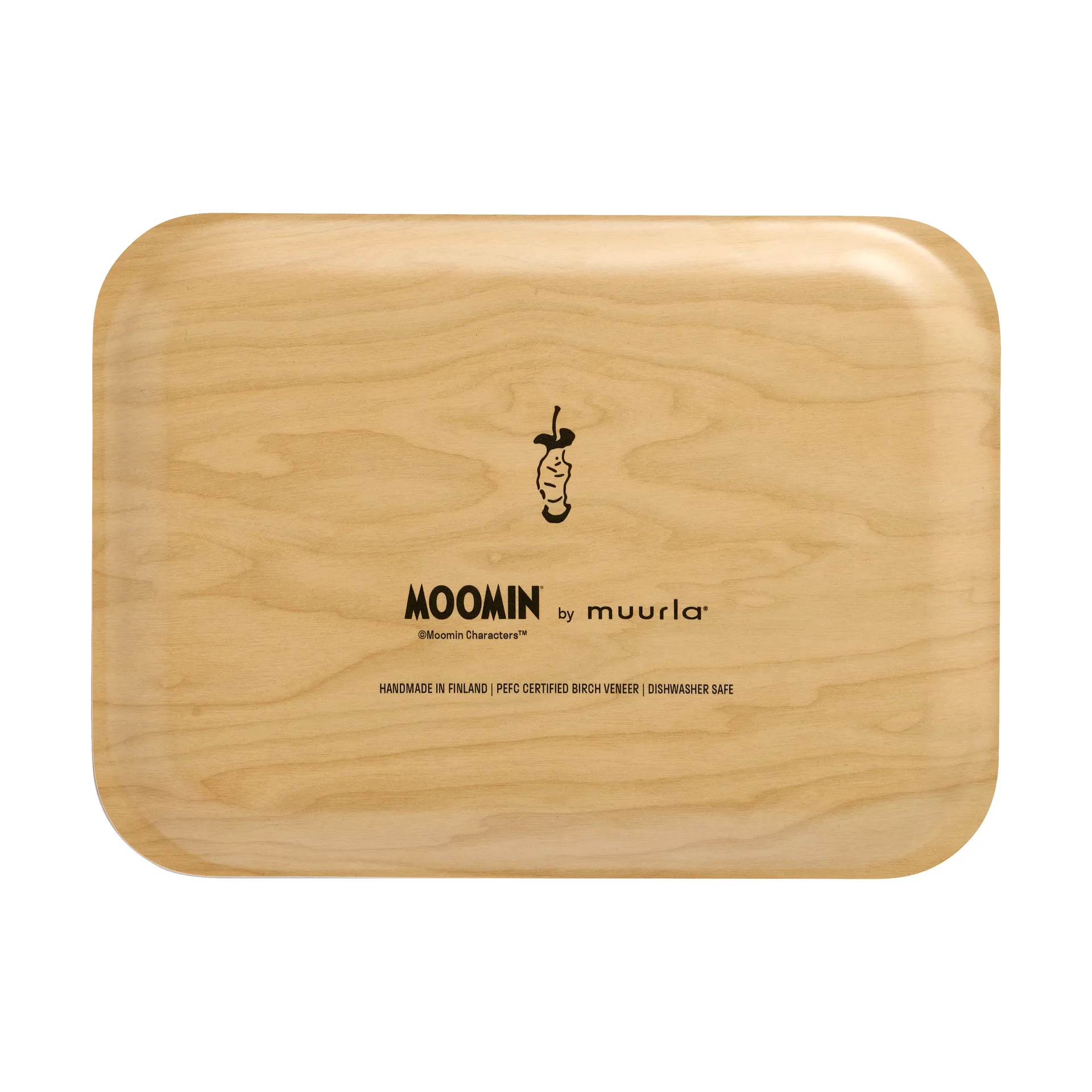 Moomin tarjotin 20x27 cm, Ilosia omenoita Muurla
