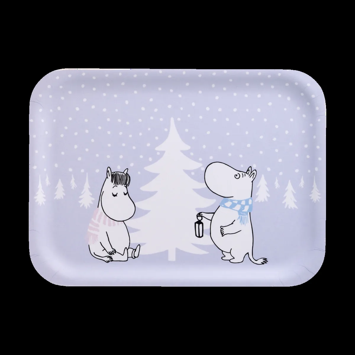 Muurla Moomin tarjotin 20x27 cm Snowfall