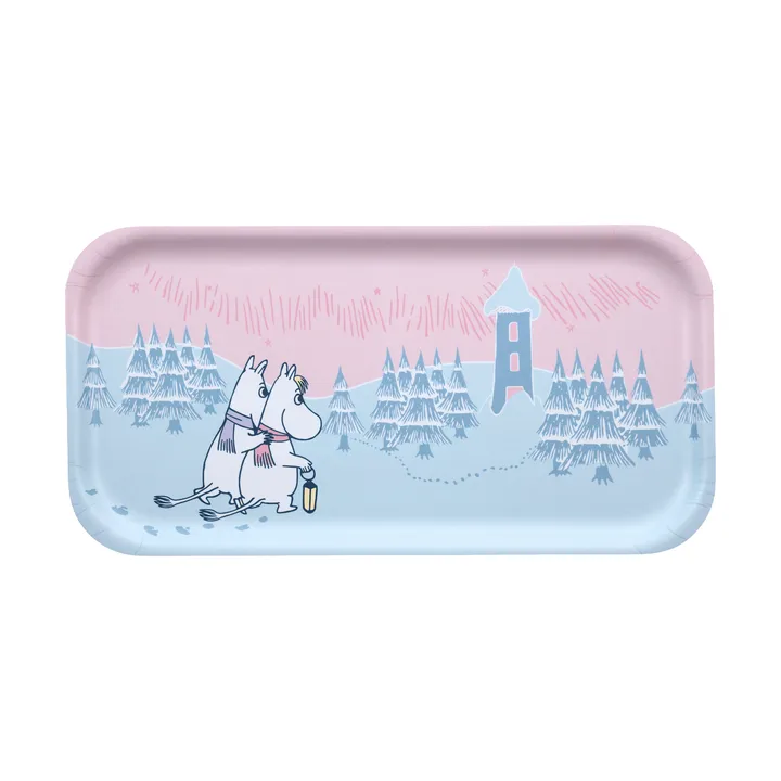 Moomin tarjotin 22x43 cm - Frosty Day - Muurla