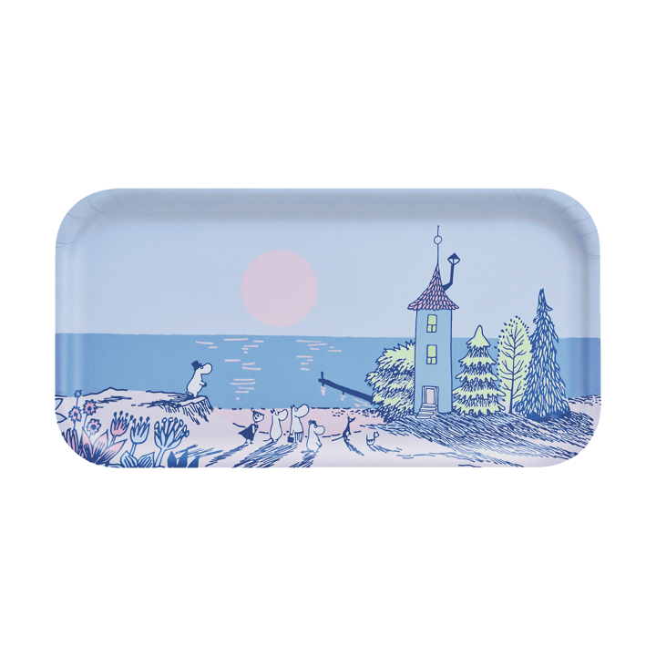 Moomin tarjotin 22x43 cm - Sunset - Muurla