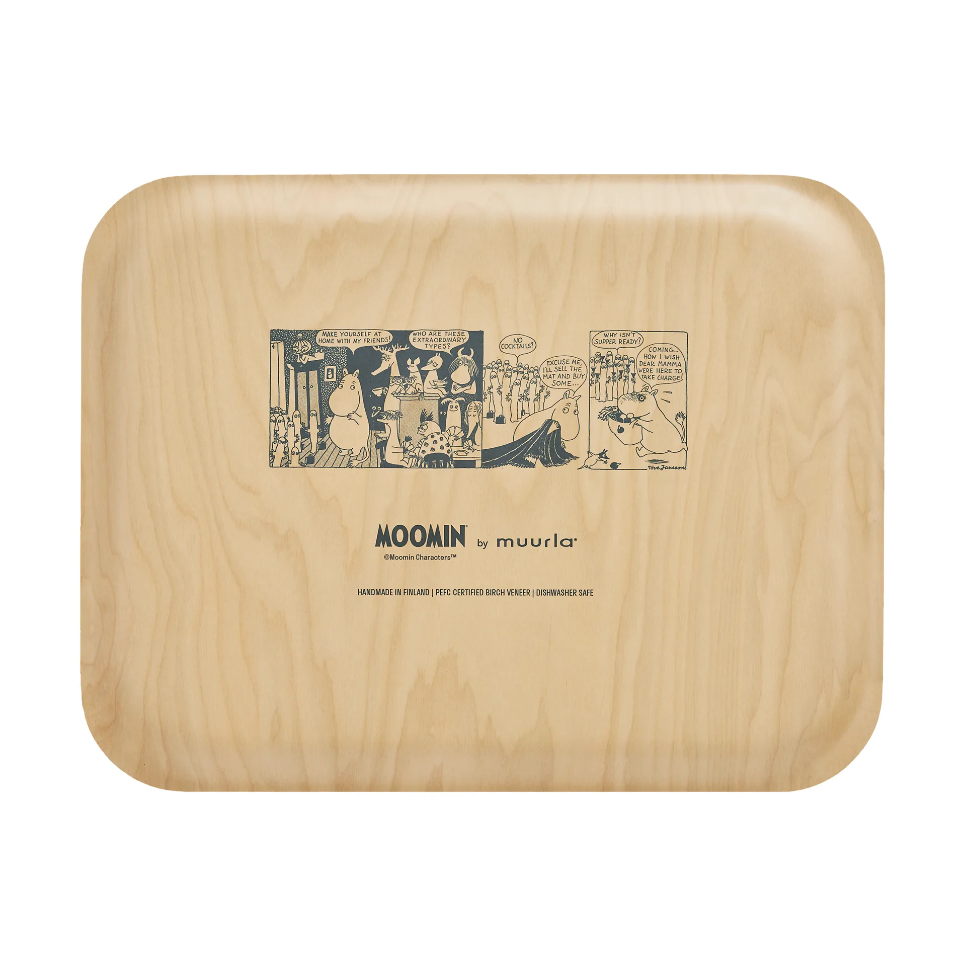 Moomin tarjotin 28x36 cm, Room for all Muurla