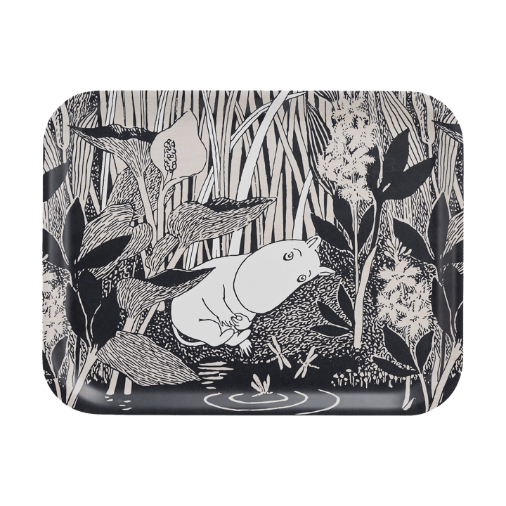 Moomin tarjotin 28x36 cm, The pond Muurla