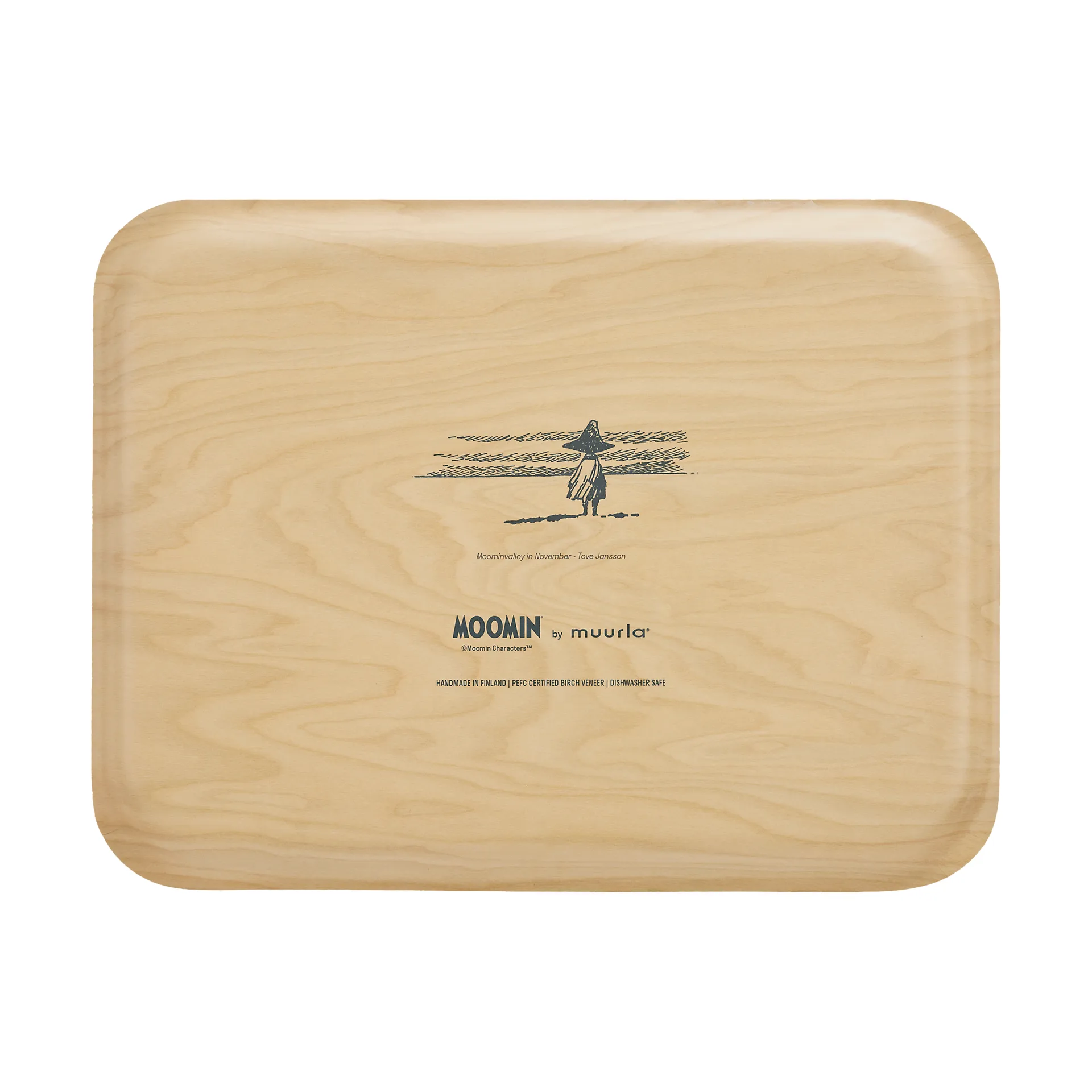 Moomin tarjotin 32x42 cm, Swedish Moominvalley map Muurla