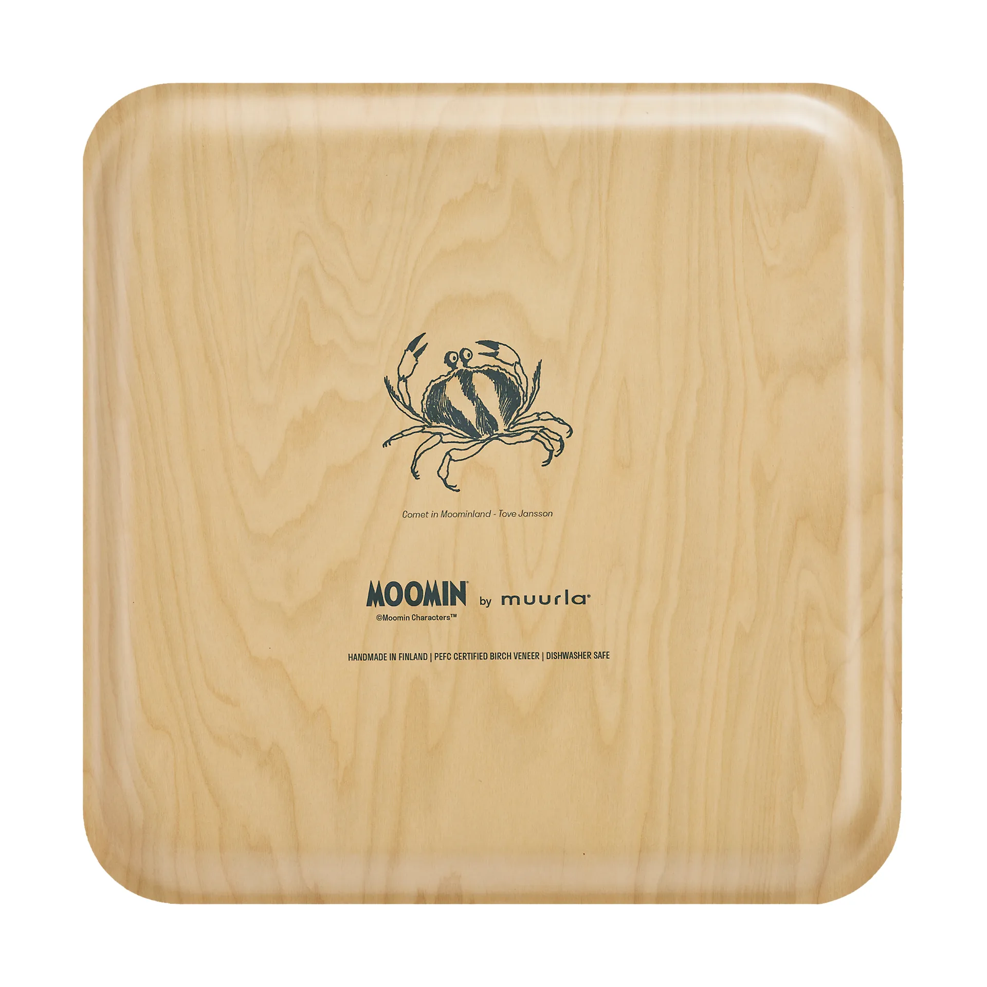 Moomin tarjotin 33x33 cm, The dive Muurla