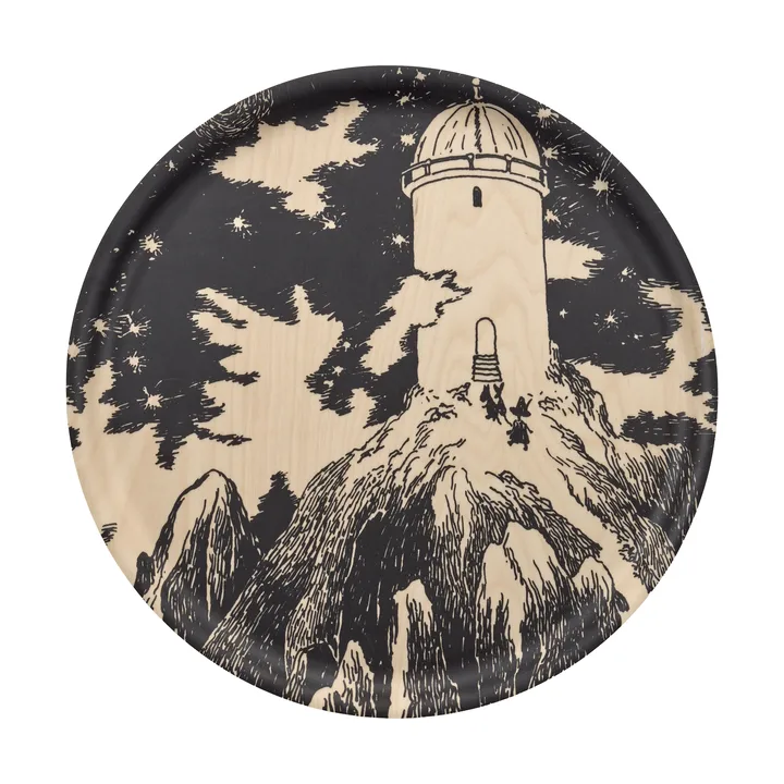 Moomin tarjotin Ø40 cm - Observatory - Muurla