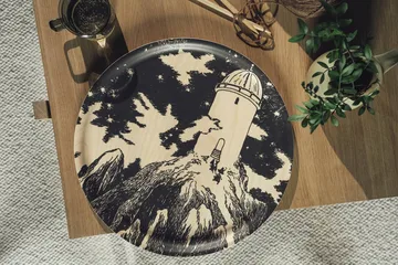 Moomin tarjotin Ø40 cm - Observatory - Muurla