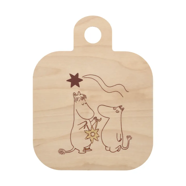Mumin Chop & Serve leikkuulauta 25x32 cm - Comet - Muurla