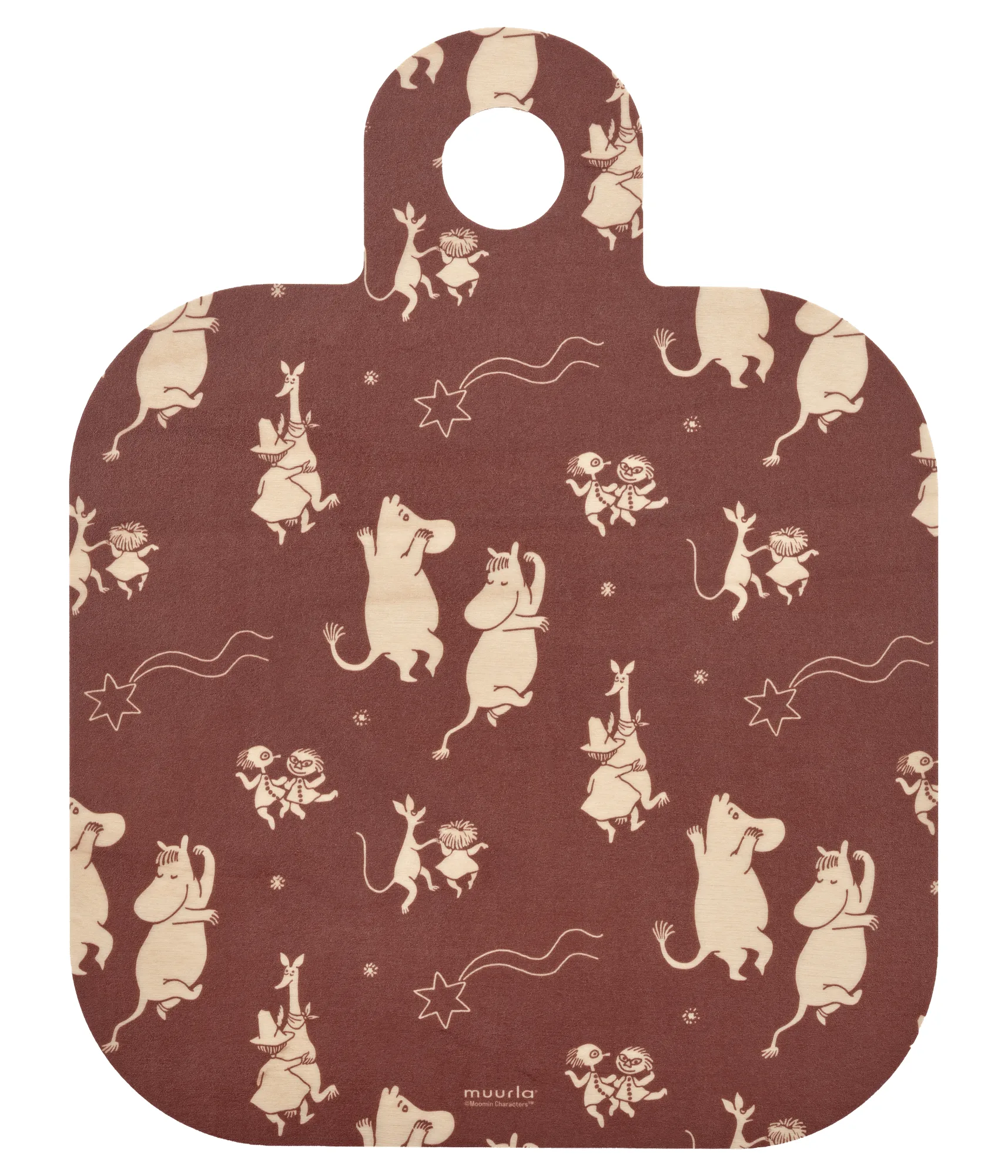 Mumin Chop & Serve leikkuulauta 25x32 cm, Comet Muurla