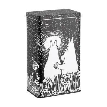 Mumin Friendship peltinen kahvipurkki - Friendship, 12x8x20 cm - Muurla