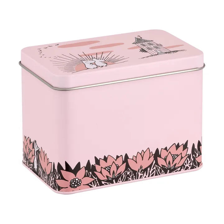 Mumin Friendship peltipurkki - Friendship, 12x8x9 cm - Muurla