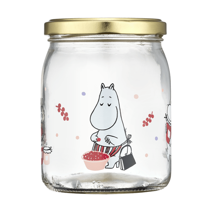 Mumin lasipurkki 50 cm - Marjat - Muurla