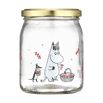 Mumin lasipurkki 50 cm - Marjat - Muurla